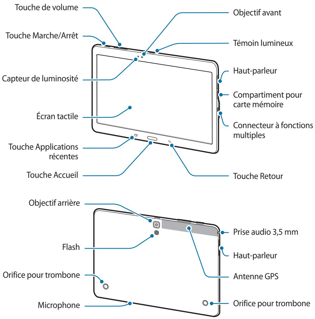 SAMSUNG GALAXY TAB S 10.5 SM-T800 - Présentation de l'appareil - 1