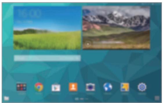 SAMSUNG GALAXY TAB S 10.5 SM-T800 - Écran d'accueil - 1