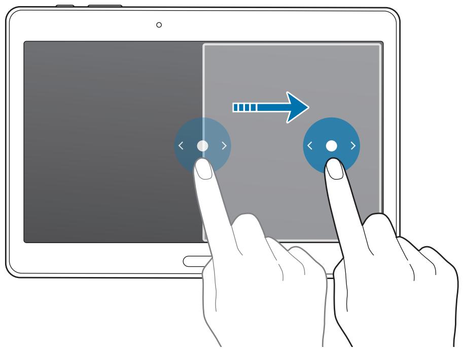 SAMSUNG GALAXY TAB S 10.5 SM-T800 - Régler la taille des fenêtres - 1