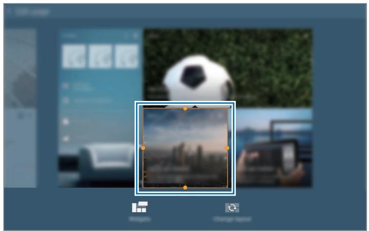 SAMSUNG GALAXY TAB S 10.5 SM-T800 - Régler la taille des widgets - 1