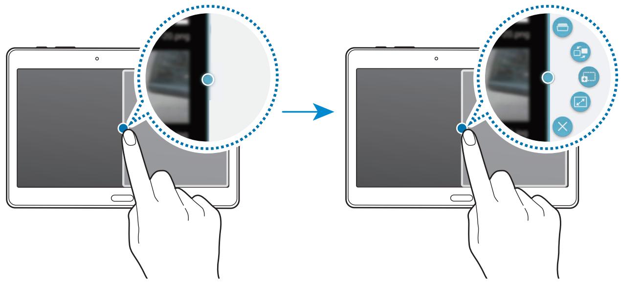 SAMSUNG GALAXY TAB S 10.5 SM-T800 - Utiliser les options Fenêtres multiples - 1