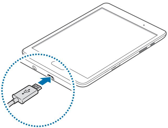 SAMSUNG GALAXY TAB A 9.7 SM-T550 - Charger la batterie - 3