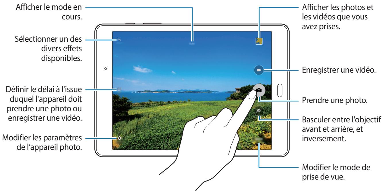 SAMSUNG GALAXY TAB A 9.7 SM-T550 - Prendre des photos ou enregistrer des vidéos - 1
