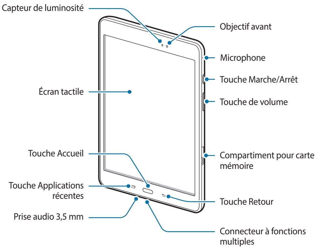 SAMSUNG GALAXY TAB A 9.7 SM-T550 - Présentation de l'appareil - 1