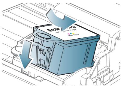 SAMSUNG CJX-1000 - Remplacement des cartouches d'encre - 7