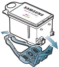 SAMSUNG CJX-1000 - Remplacement des cartouches d'encre - 6