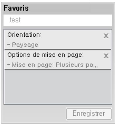SAMSUNG XPRESS SL-C460FW - Utilisation d'un réglage favori - 1