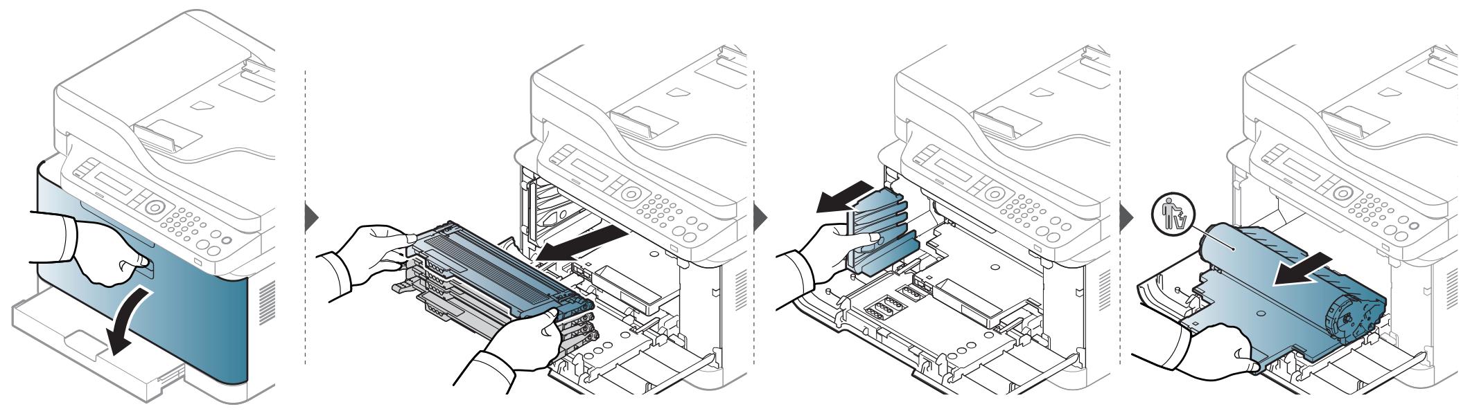 SAMSUNG XPRESS SL-C460FW - Remplacement de l'unité d'imagerie - 1