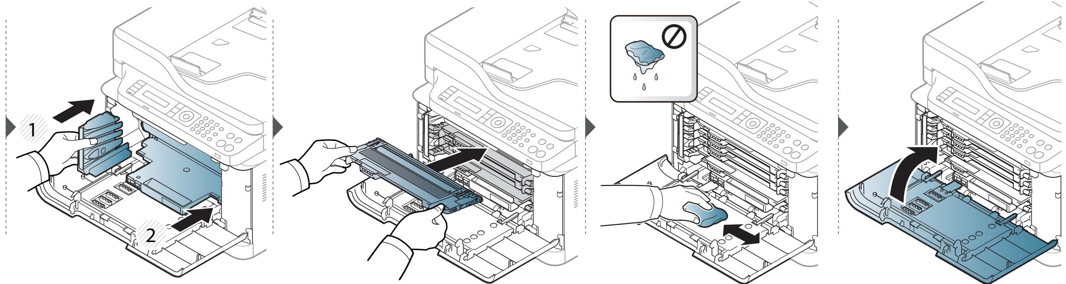 SAMSUNG XPRESS SL-C460FW - Nettoyage de l'appareil - 2