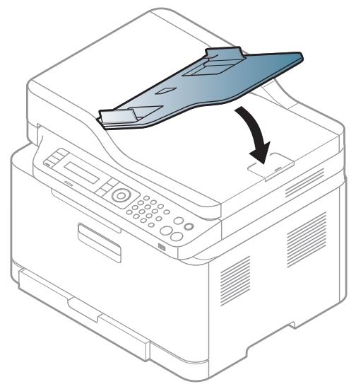 SAMSUNG XPRESS SL-C460FW - Bourrage du papier d'origine dans la zone de sortie du scanner - 4
