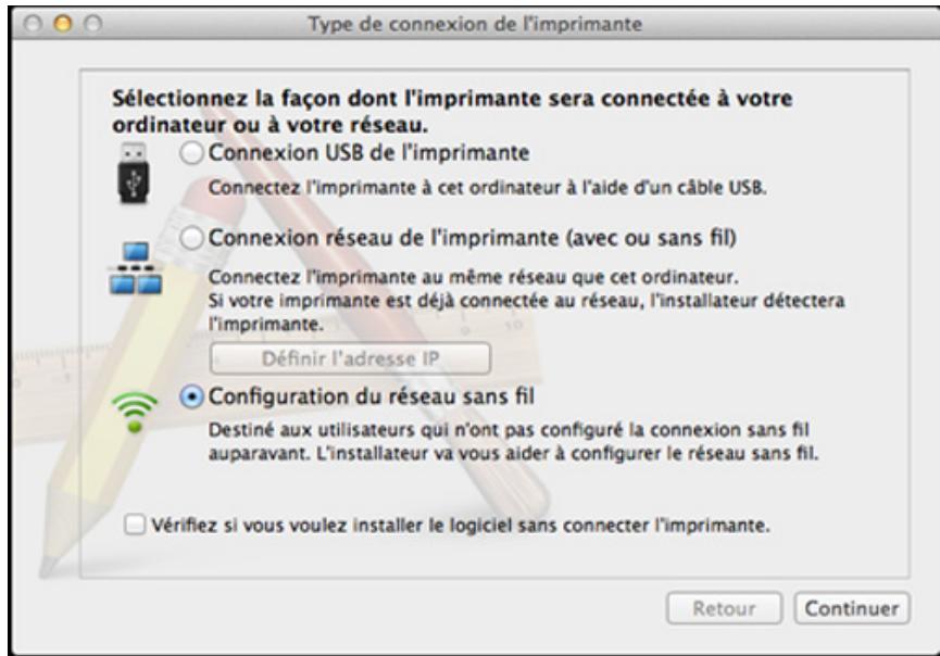 SAMSUNG XPRESS SL-C460W - Configuration du réseau sans fil - 1