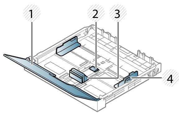 SAMSUNG XPRESS SL-C460W - Vue d'ensemble du bac - 1