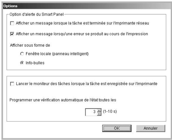 SAMSUNG SCX-4200 - Modification des paramètres du programme Smart Panel - 1
