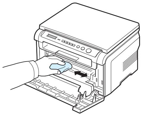SAMSUNG SCX-4200 - Nettoyage de l'intérieur - 2