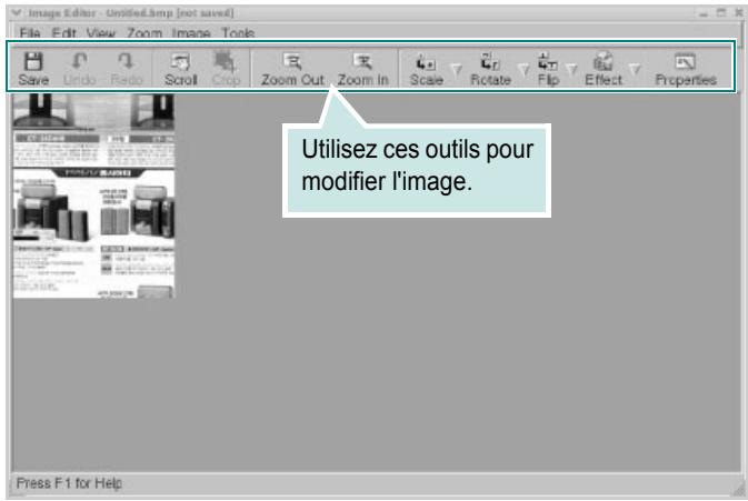 SAMSUNG SCX-4200 - Utilisation de l'outil de retouche d'images - 1