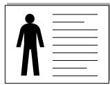 SAMSUNG SCX-4200 - Orientation du papier - 2