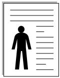 SAMSUNG SCX-4200 - Orientation du papier - 1