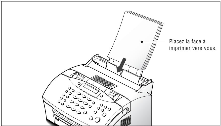 SAMSUNG SF-515 - Chargement du papier - 3