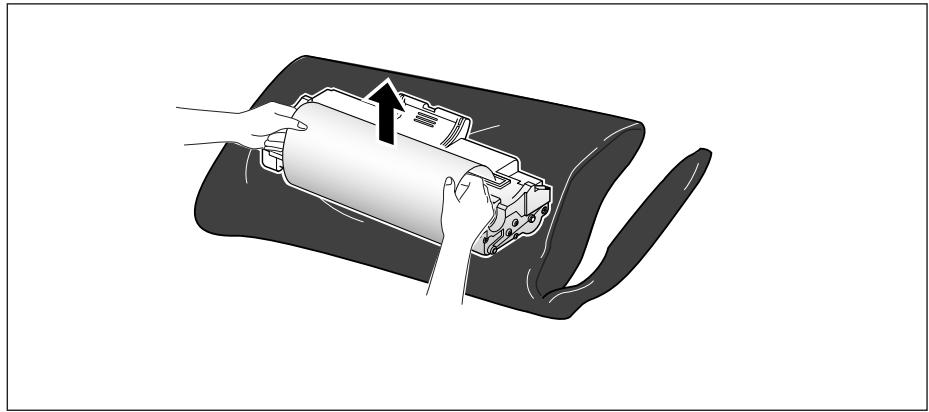 SAMSUNG SF-515 - Installation de la cartouche d'encre - 2