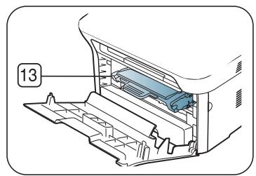SAMSUNG SCX-4623FW - Vue avant - 2