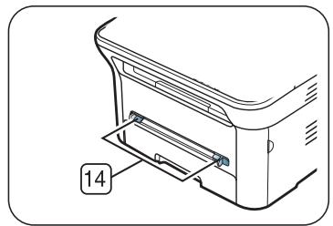 SAMSUNG SCX-4623FW - Vue avant - 4