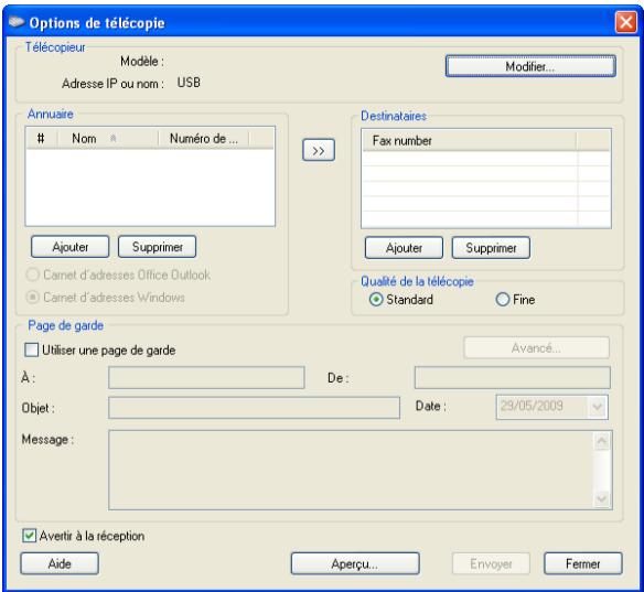 SAMSUNG SCX-4623FW - Envoi d'une télécopie - 1