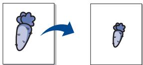 SAMSUNG SCX-4623FW - Modification des proportions de votre document - 1