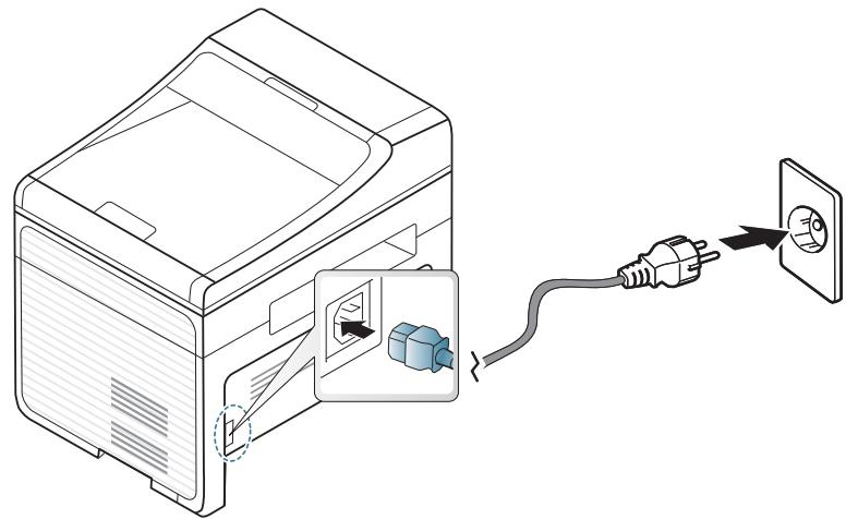 SAMSUNG SCX-3400 - Mise en marche de l'ordinateil - 1
