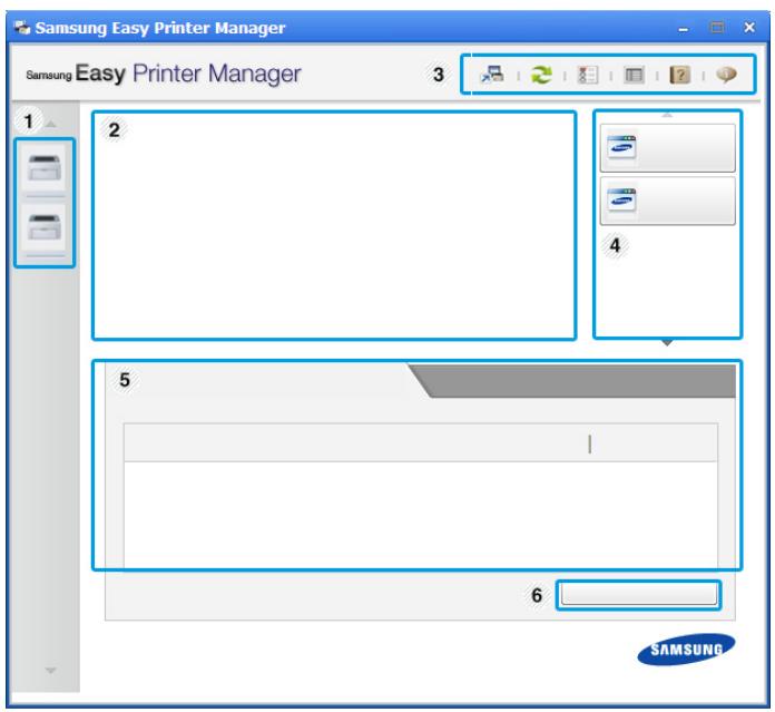 SAMSUNG CLX-3305W, CLX 3305W - Samsung Easy Printer Manager verwenden - 2