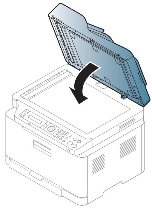 SAMSUNG CLX-3305W, CLX 3305W - Beseitigen von Papierstaus im Vorlageneinzug - 6