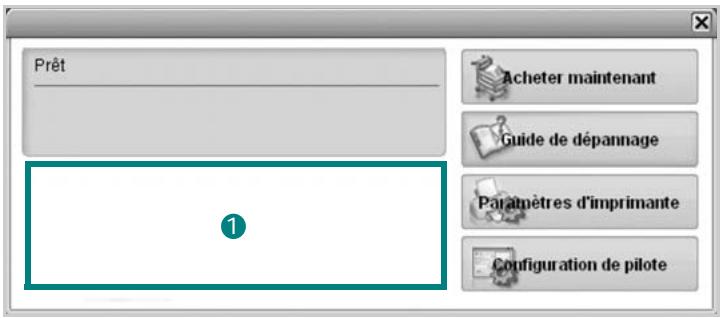 Prêt Acheter maintenant Guide de dépannage Paramètres d'imprimante Configuration de pilote