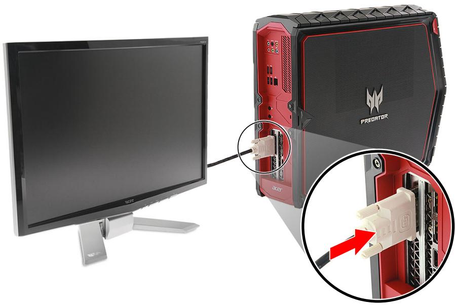 ACER PREDATOR - Sortie DVI-D - 1