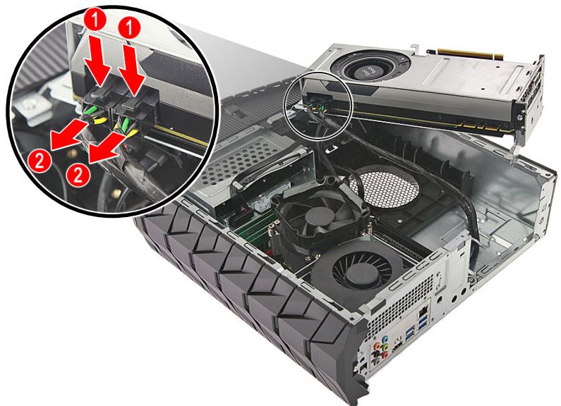 ACER PREDATOR - Retirer la carte graphique - 4