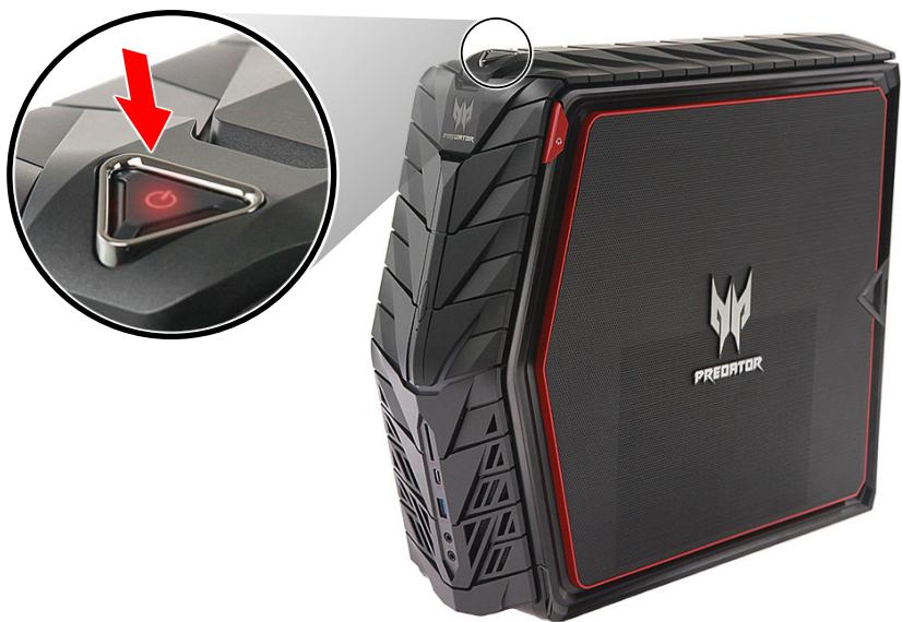 ACER PREDATOR - Allumer votre ordinateur - 1