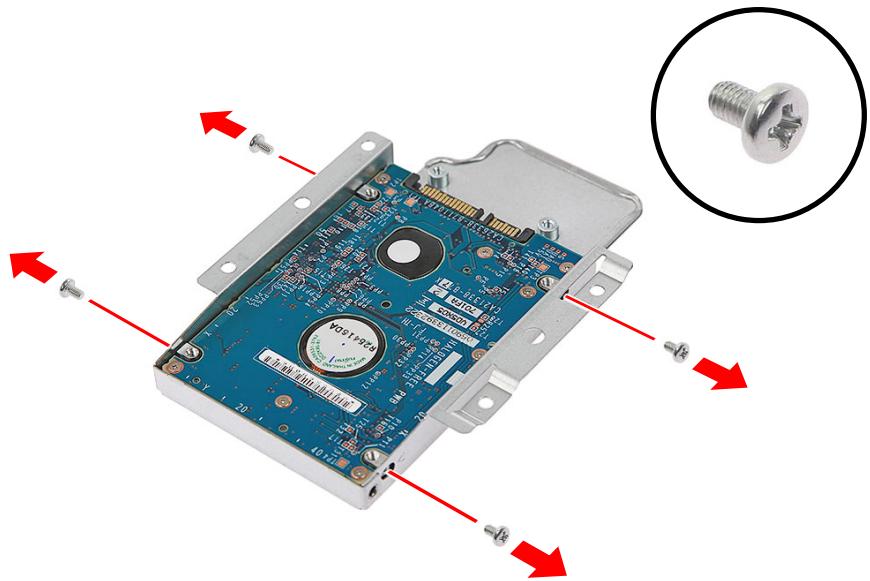 ACER PREDATOR - Retirer le disque dur de 2,5 pouces - 6