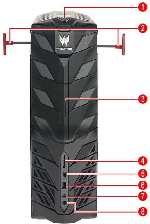 ACER PREDATOR - Vue frontale - 1