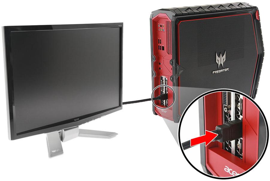 ACER PREDATOR - Sortie HDMI - 1