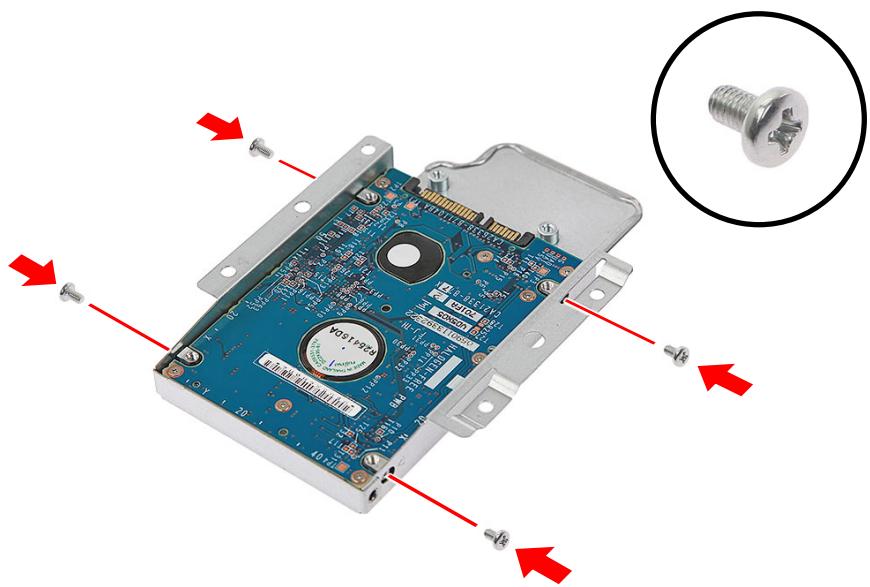 ACER PREDATOR - Installer le disque dur de 2,5 pouces - 2
