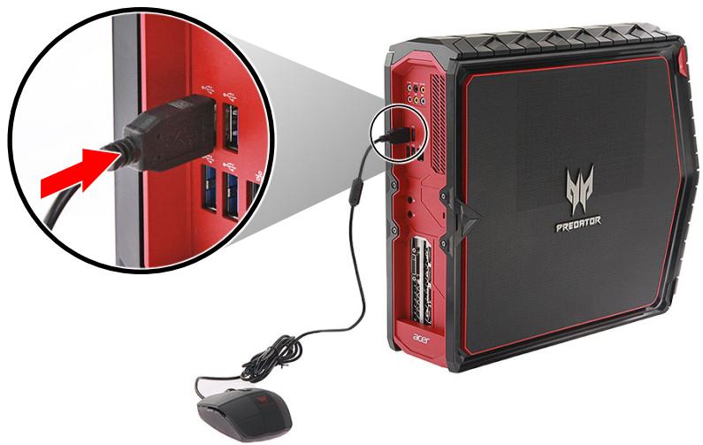 ACER PREDATOR - Connector une souris USB - 1