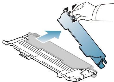 SAMSUNG CLP-325 - Remplacement de la cartouche de toner - 7