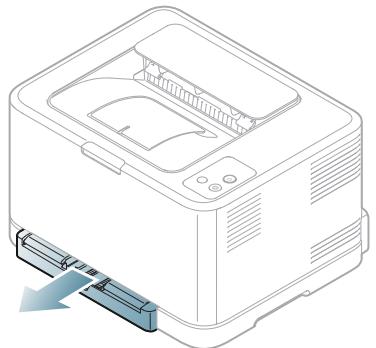 SAMSUNG CLP-325 - Modification du format du bac - 2