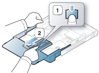 SAMSUNG CLP-325 - Modification du format du bac - 3