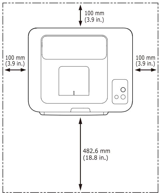 SAMSUNG CLP-325 - Choisissez un emplacement approprié. - 1