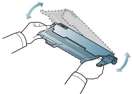 SAMSUNG CLP-325 - Redistribution du toner - 4