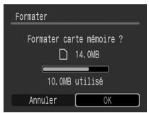 CANON DIGITAL IXUS 40 - Formatage des cartes SD - 3