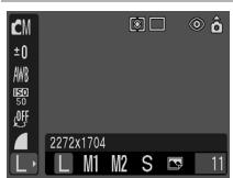 CANON DIGITAL IXUS 40 - Modification des paramètres de résolution et de compression - 10