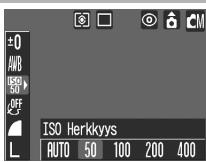 CANON DIGITAL IXUS IIS - ISO-herkkyyden säätäminen - 2