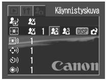 CANON DIGITAL IXUS IIS - Minun kamerani -asetusten rekisteröiminen - 5