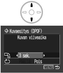 CANON DIGITAL IXUS IIS - Kuvan viiveajan ja toistoasetusten säätäminen - 3