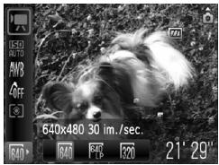 CANON IXUS 95 IS - Modification de la qualité d'image - 1